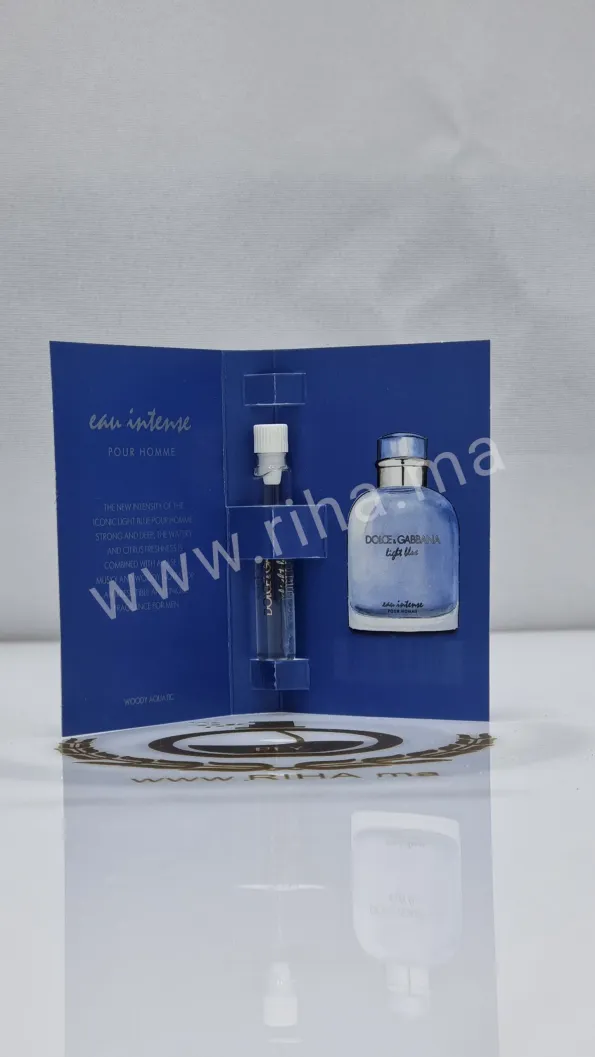 Light Blue Eau Intense Échantillons Light Blue Eau Intense Pour Homme Dolce&Gabbana Eau de parfum DOLCE&GABBANA - parfum Maroc
