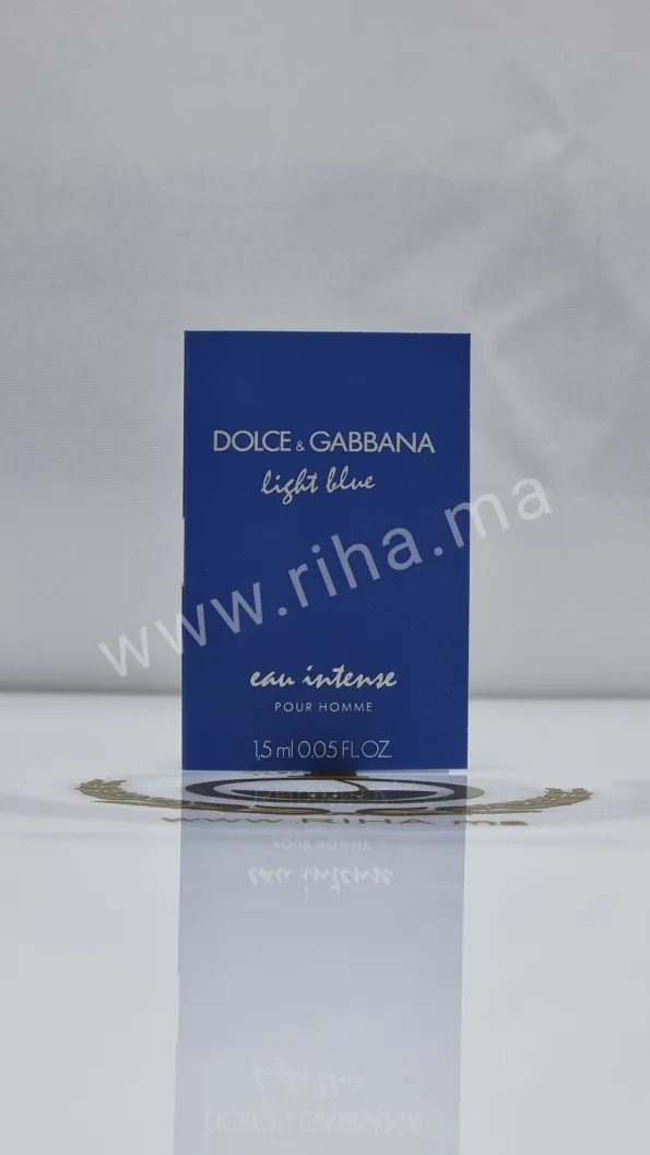 Light Blue Eau Intense Échantillons Light Blue Eau Intense Pour Homme Dolce&Gabbana Eau de parfum DOLCE&GABBANA - parfum Maroc