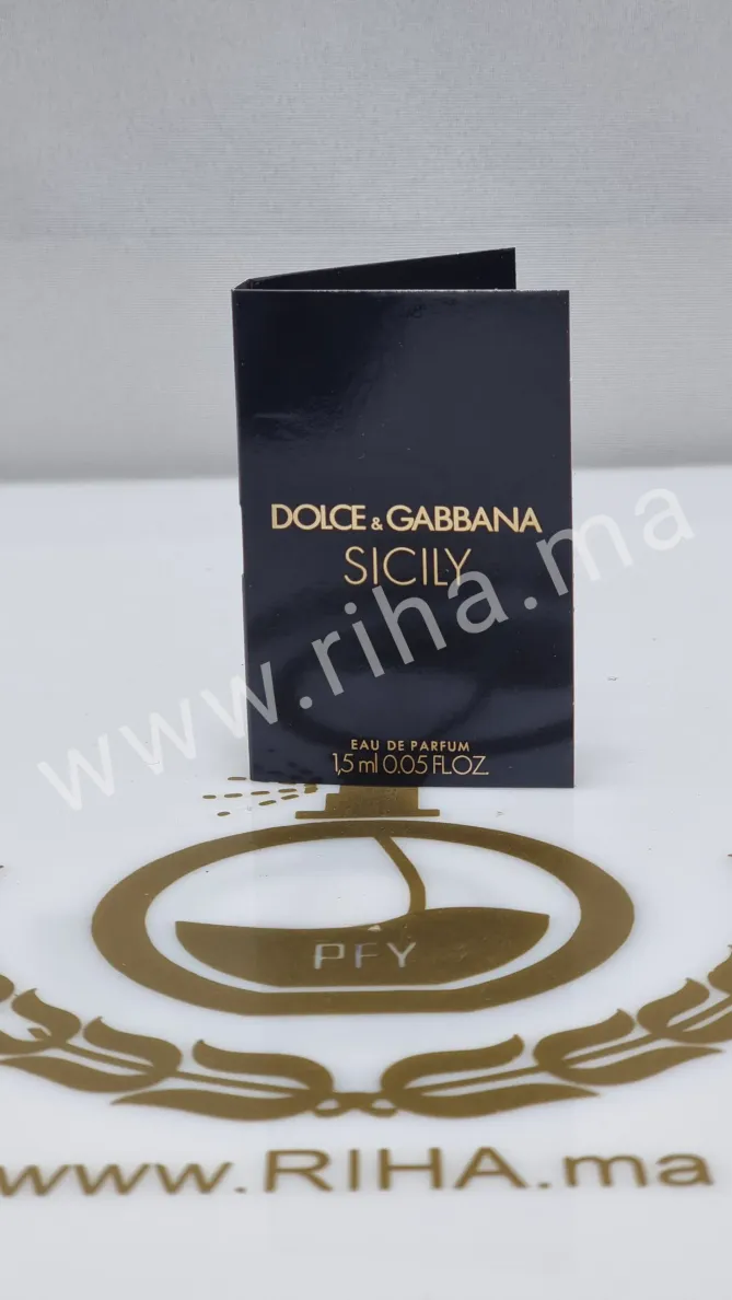Echantillon Sicily Dolce&Gabbana pour femme DOLCE&GABBANA - parfum Maroc