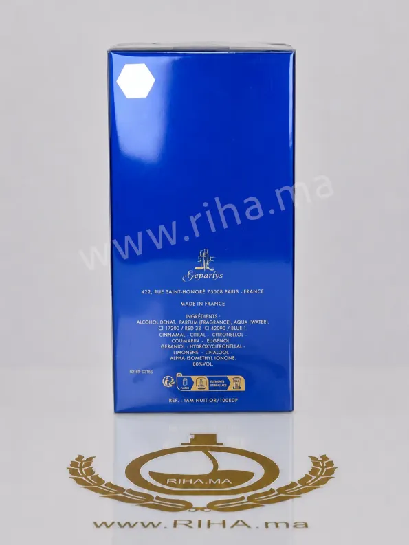 back Yes I am The King Nuit D'Orient eau de parfum 100ml Yes I am The King Nuit D'Orient eau de parfum 100ml prix maroc