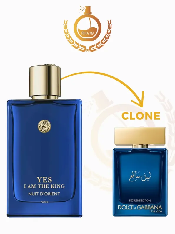 clone Yes I am The King Nuit D'Orient eau de parfum 100ml Yes I am The King Nuit D'Orient eau de parfum 100ml prix maroc