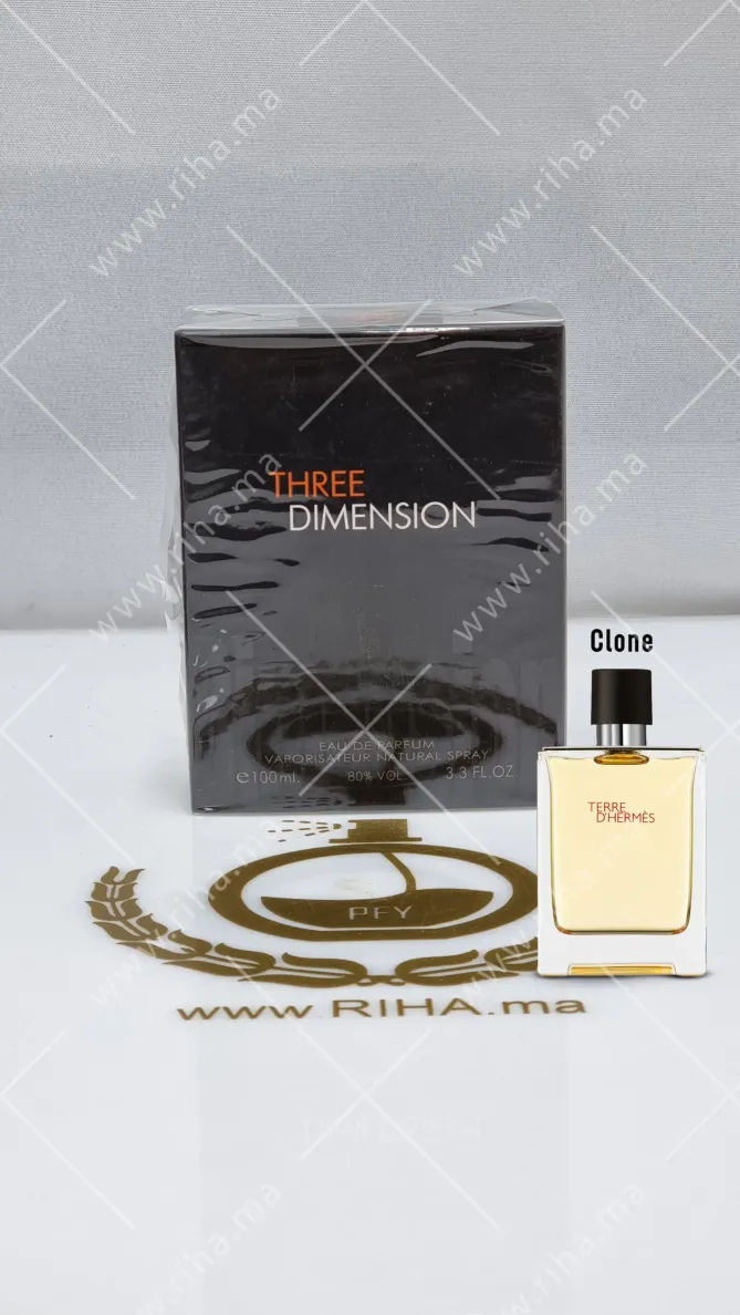 Three Dimension eau de parfum - parfum Maroc