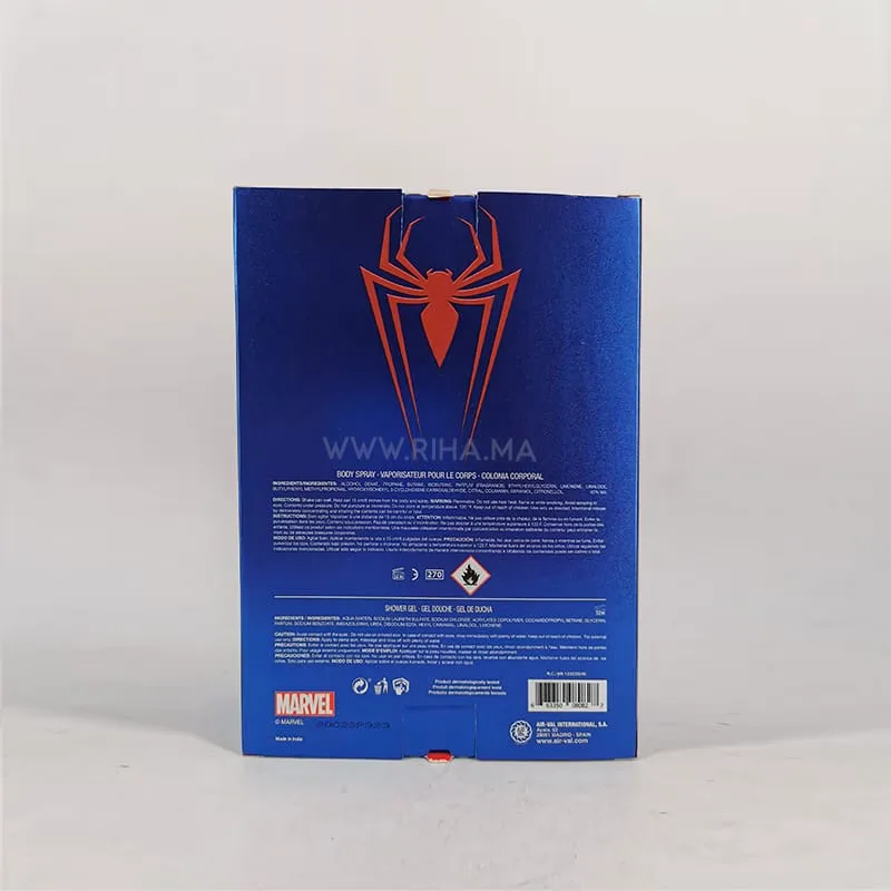 SPIDER-MAN---MARVEL-SHOWER--PRIX-AU-MAROC-CASA SPIDER-MAN MARVEL - parfum Maroc