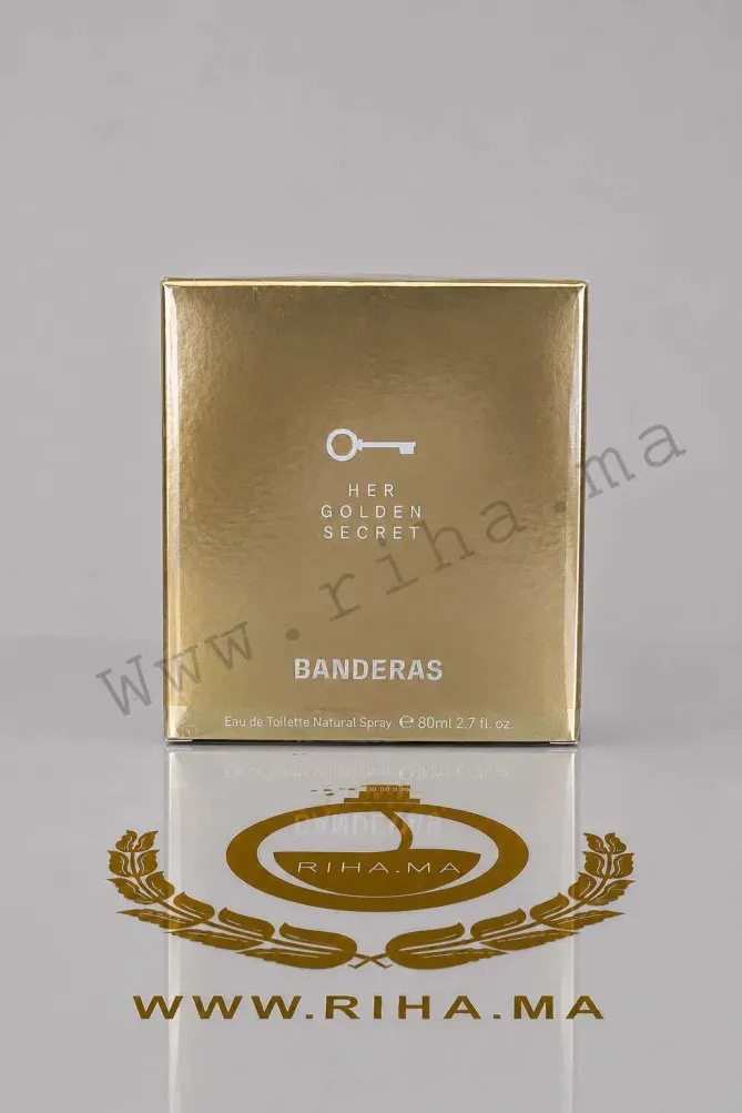 The Golden Secret-Antonio Banderas prix maroc The Golden Secret-Antonio Banderas prix maroc