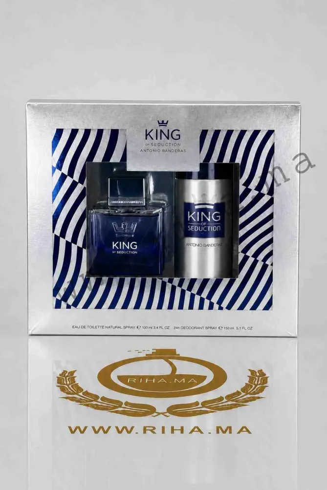 Antonio Banderas Coffret king OF SEDUCTION Antonio Banderas Coffret king OF SEDUCTION