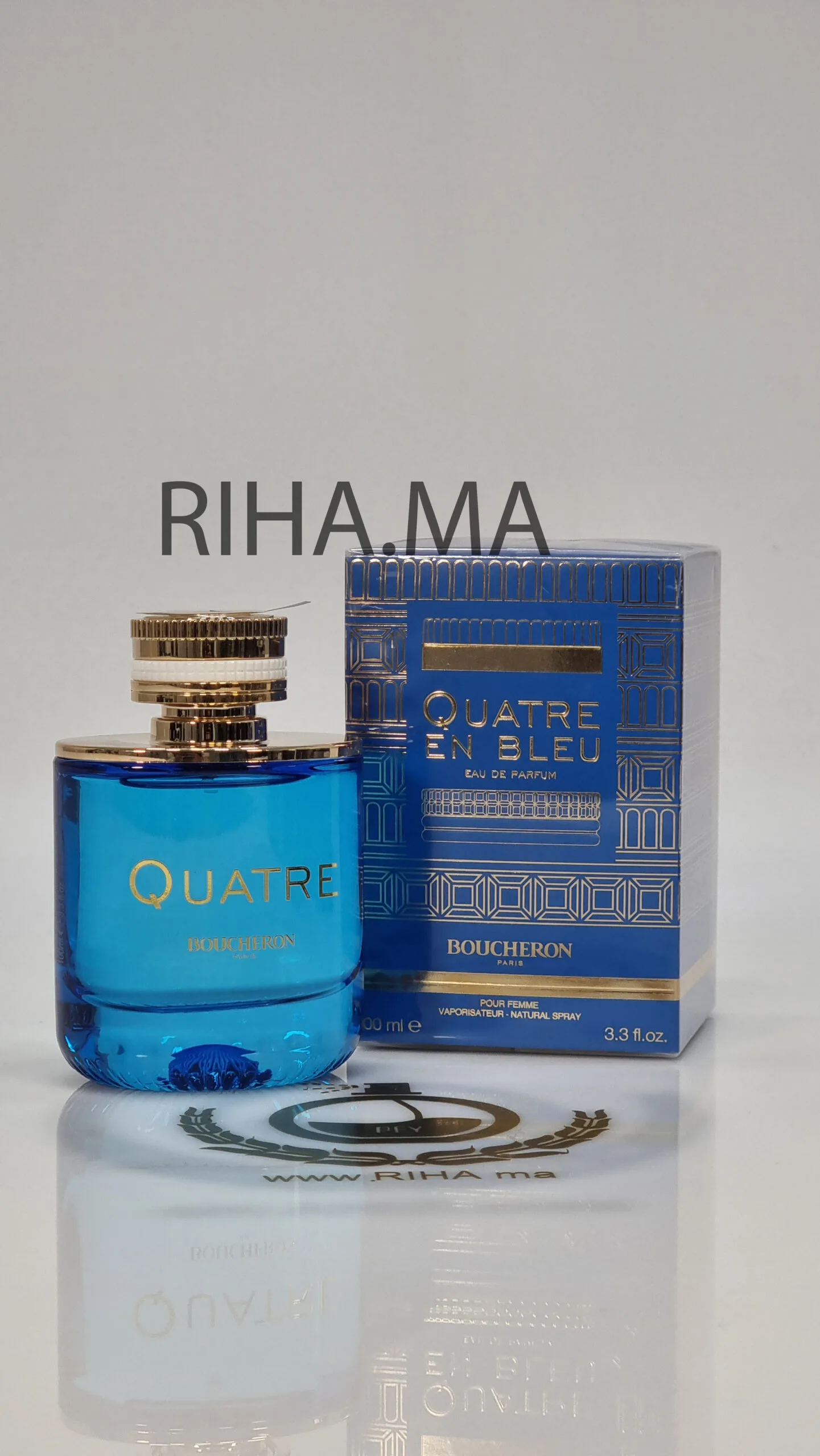 quatre en bleu Quatre en Bleu Boucheron pour femme-100ml Boucheron - parfum Maroc