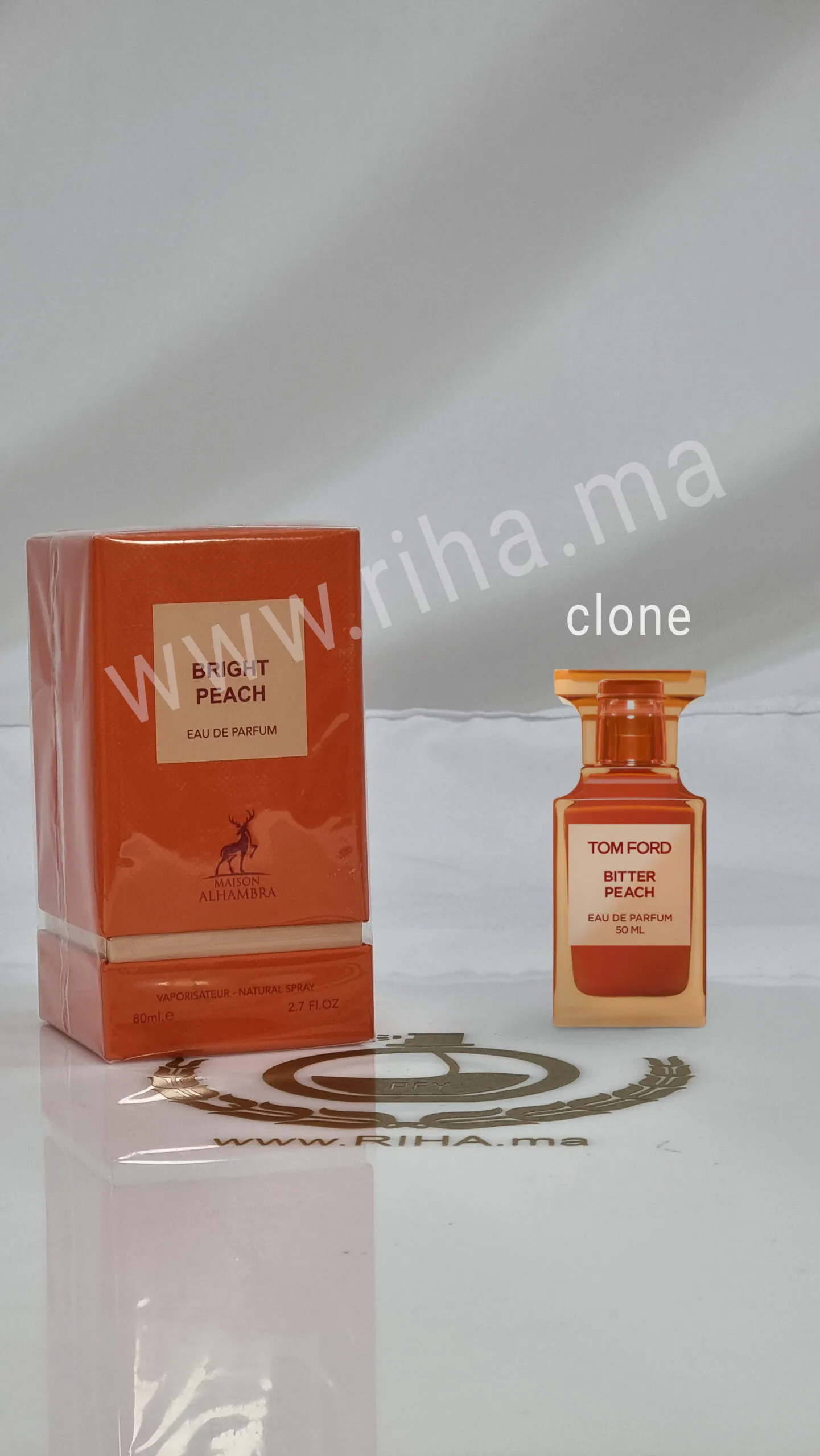 Bright Peach Bright Peach de MAISON ALHAMBRA eau de parfum 80ml – Tom Ford Clone Tom ford - parfum Maroc