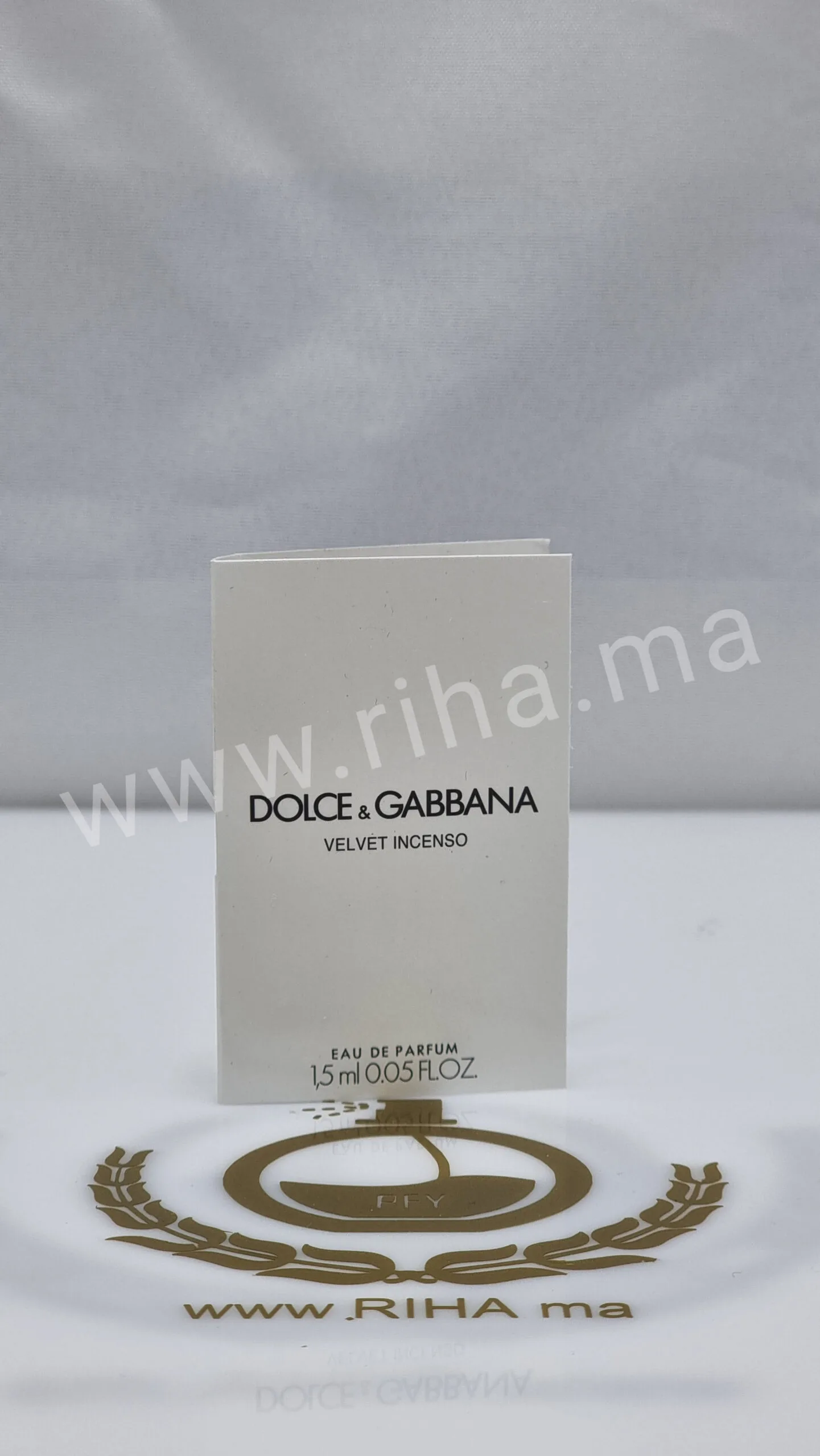 Échantillons Parfum Privé Dolce&Gabbana Velvet Incenso EDP 1.5ml — photo 2 echantillons parfum prive — Échantillons parfum privé Dolce Gabbana Velvet Incenso flacon 1.5ml — vue 2