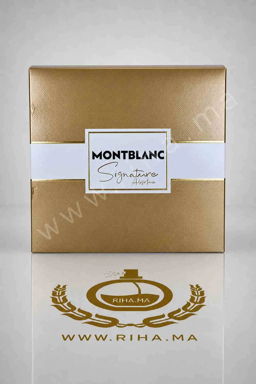 Coffret Signature Absolue Montblanc 50ml — photo 2 Coffret signature absolue Montblanc avec flacon élégant — vue 2