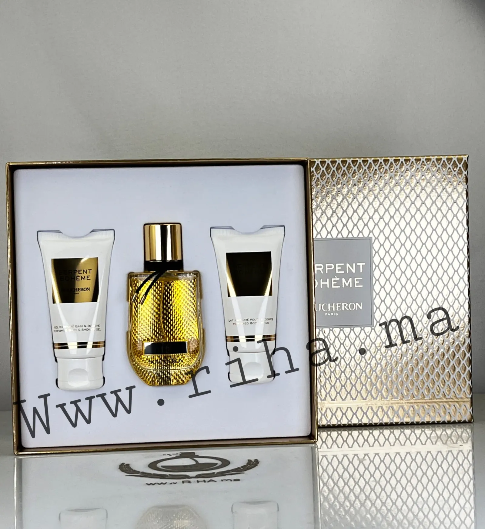 Coffret Cadaux Serpent Bohème Boucheron Eau De Parfum Pour Femme 50ML — photo 2 Coffret cadaux serpent Bohème Boucheron eau de parfum 50ml — vue 2