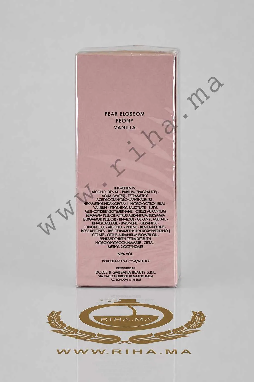 My Devotion Eau de Parfum Intense Dolce&Gabbana Pour Femme 100 ML — photo 2 Flacon de My Devotion Eau de Parfum Intense sur fond blanc — vue 2