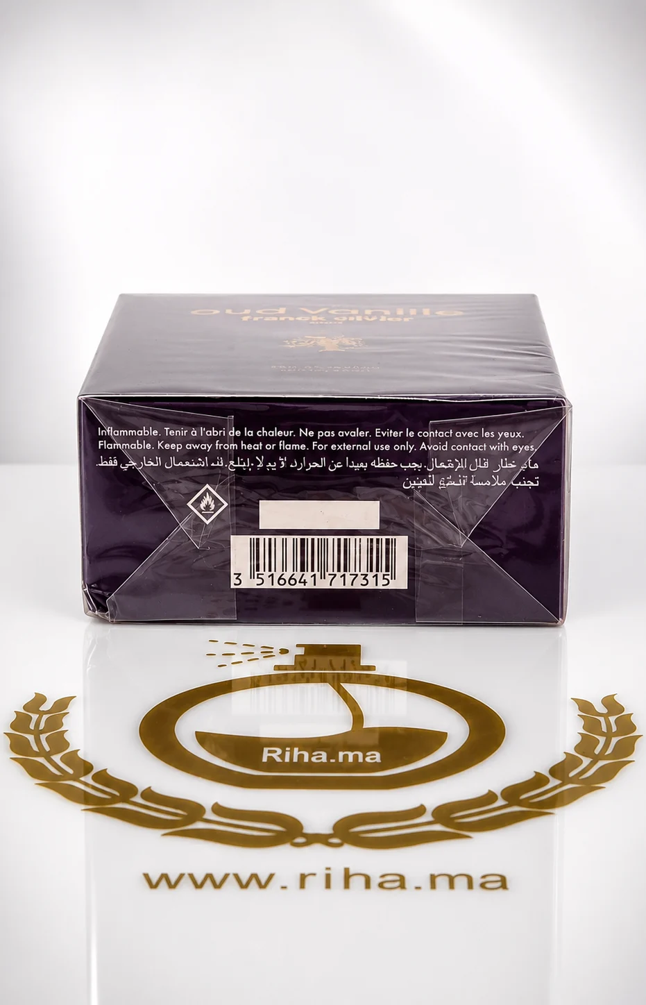 Oud Vanille Franck Olivier 100ml — photo 2 Oud Vanille Franck Olivier 100ml — parfum de luxe au Maroc — vue 2