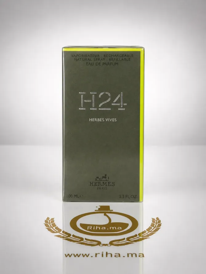 H24 Herbes Vives Hermès Eau de parfum pour homme 100ml h24 herbes vives hermes — Flacon de H24 Herbes Vives Hermès, eau de parfum homme