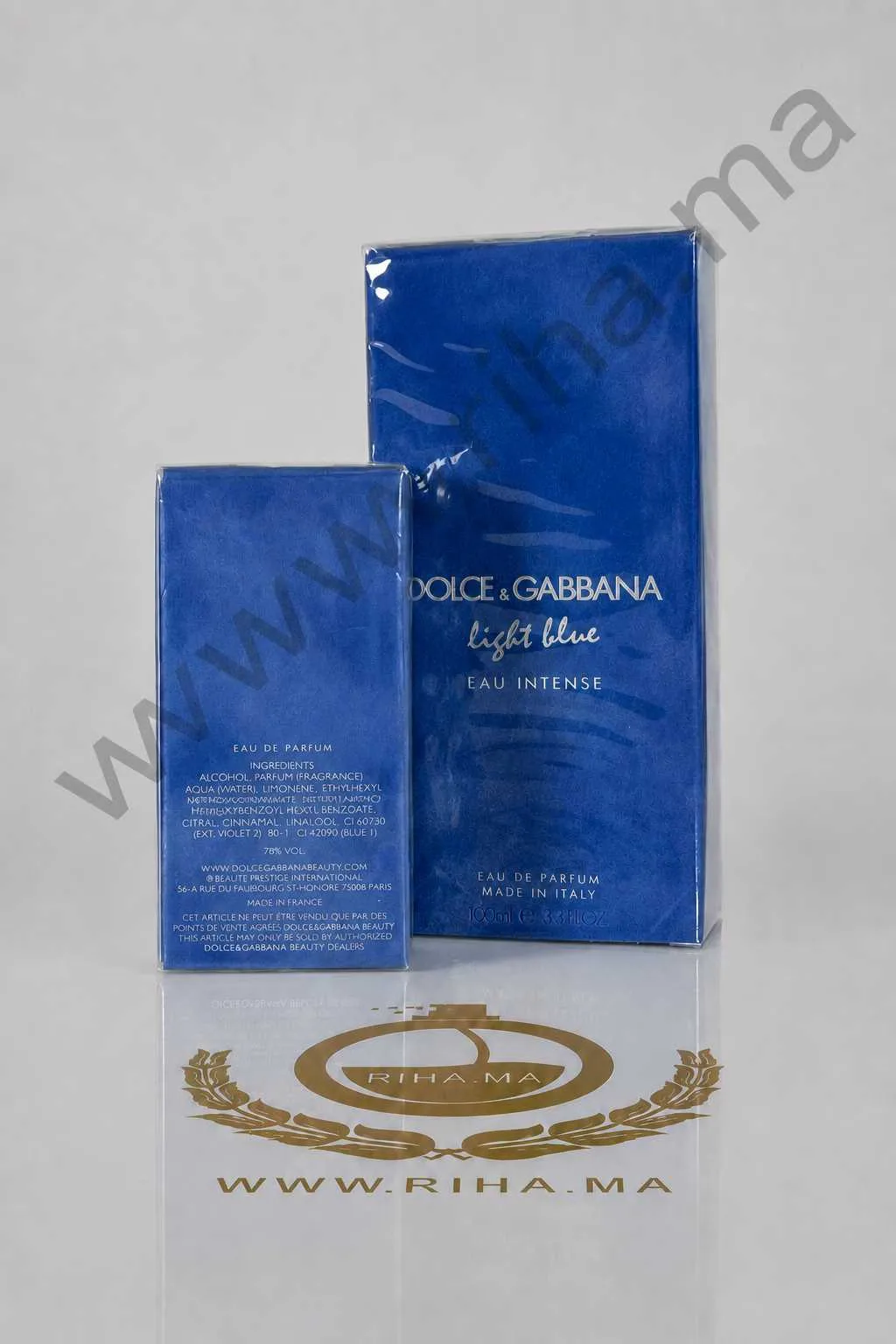 LIGHT BLUE EAU INTENSE LIGHT BLUE EAU INTENSE