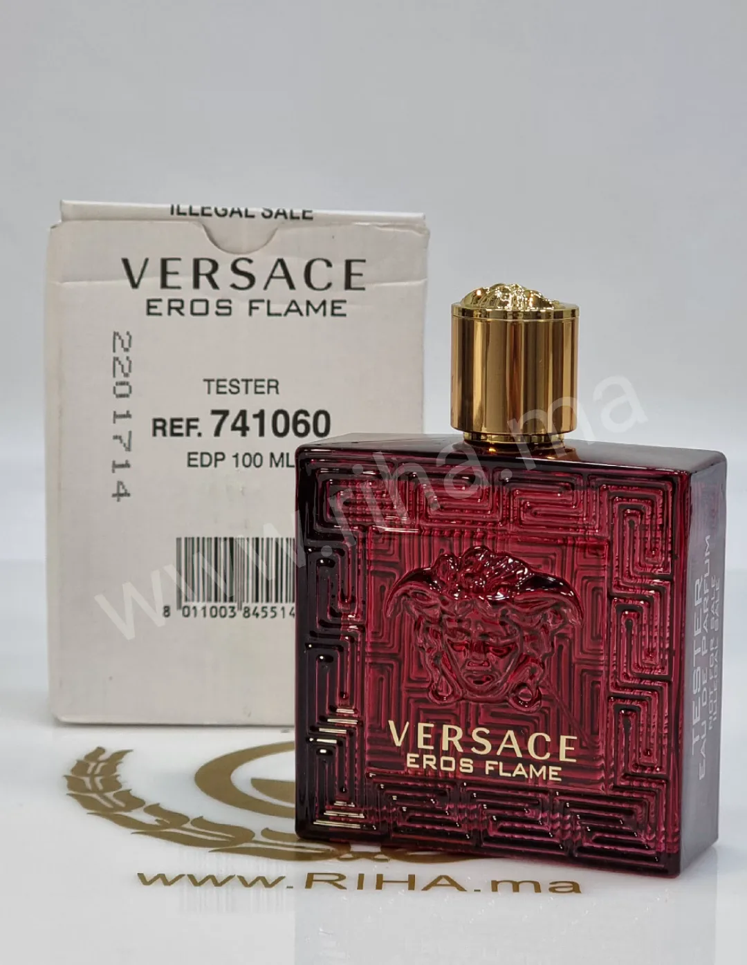 TESTEUR PARFUM EROS FLAM DE VERSACE POUR HOMME EAU DE PARFUM TESTEUR PARFUM EROS FLAM DE VERSACE POUR HOMME EAU DE PARFUM
