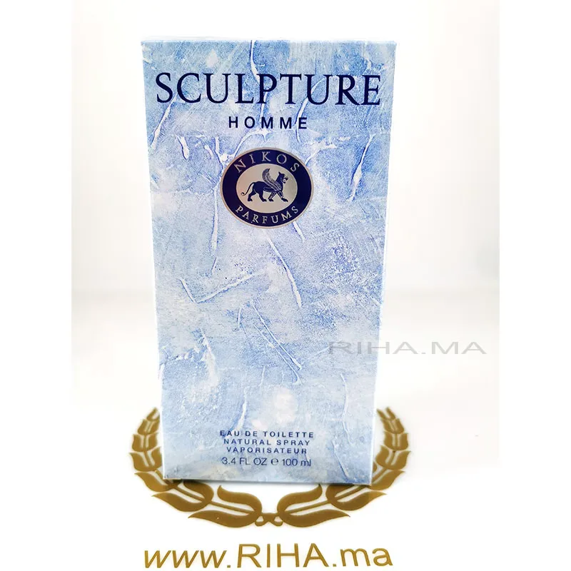 SCULPTURE-HOMME—NIKOS-prix-maroc Sculpture Homme Nikos Eau de Toilette 100ML Authentic Nikos - parfum Maroc