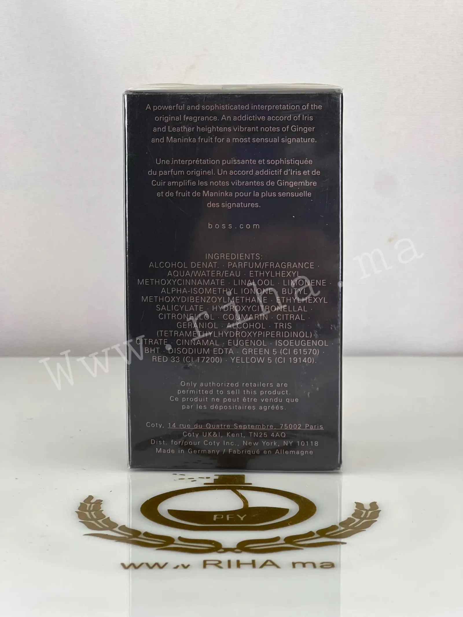 BOSS THE SCENT - HUGO BOSS EAU DE TOILETTE BOSS THE SCENT - HUGO BOSS EAU DE TOILETTE prix maroc
