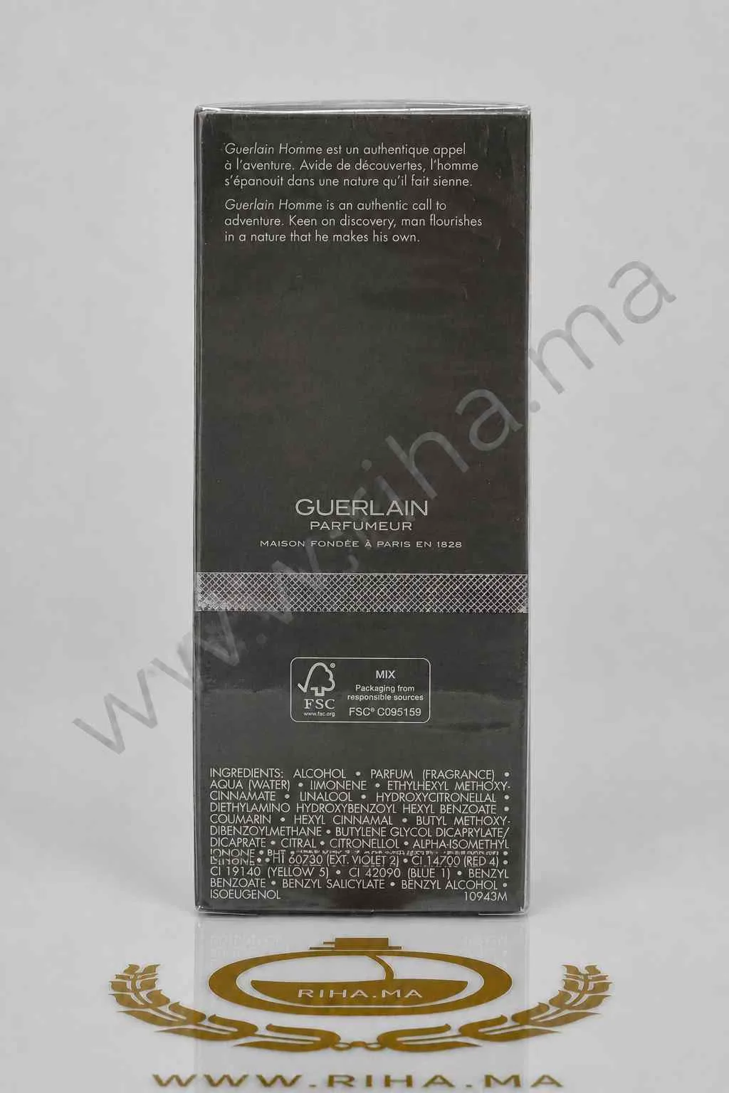 Guerlain Homme Eau de Parfum de Guerlain est un parfum Boisé Aromatique pour homme Guerlain Homme Eau de Parfum de Guerlain est un parfum Boisé Aromatique pour homme
