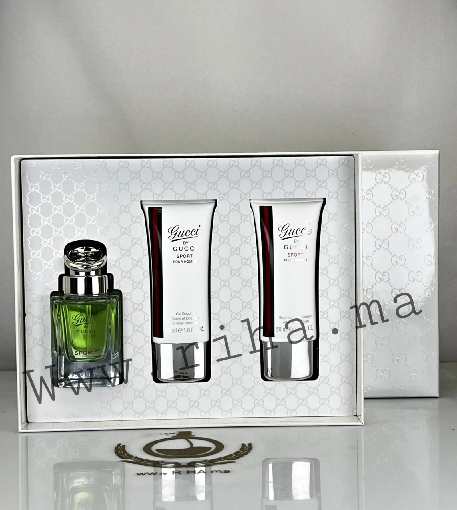 Coffret Gucci by Gucci Sport-Gucci Eau De De Toillette Pour Homme 50ML (2) Coffret Gucci by Gucci Sport-Gucci Eau De De Toillette Pour Homme 50ML