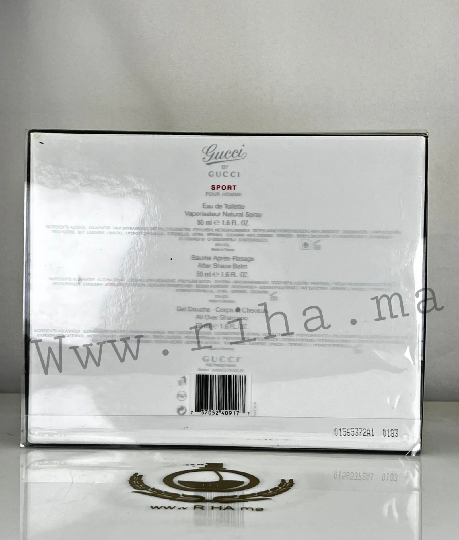 Coffret Gucci by Gucci Sport-Gucci Eau De De Toillette Pour Homme 50ML (3) Coffret Gucci by Gucci Sport-Gucci Eau De De Toillette Pour Homme 50ML