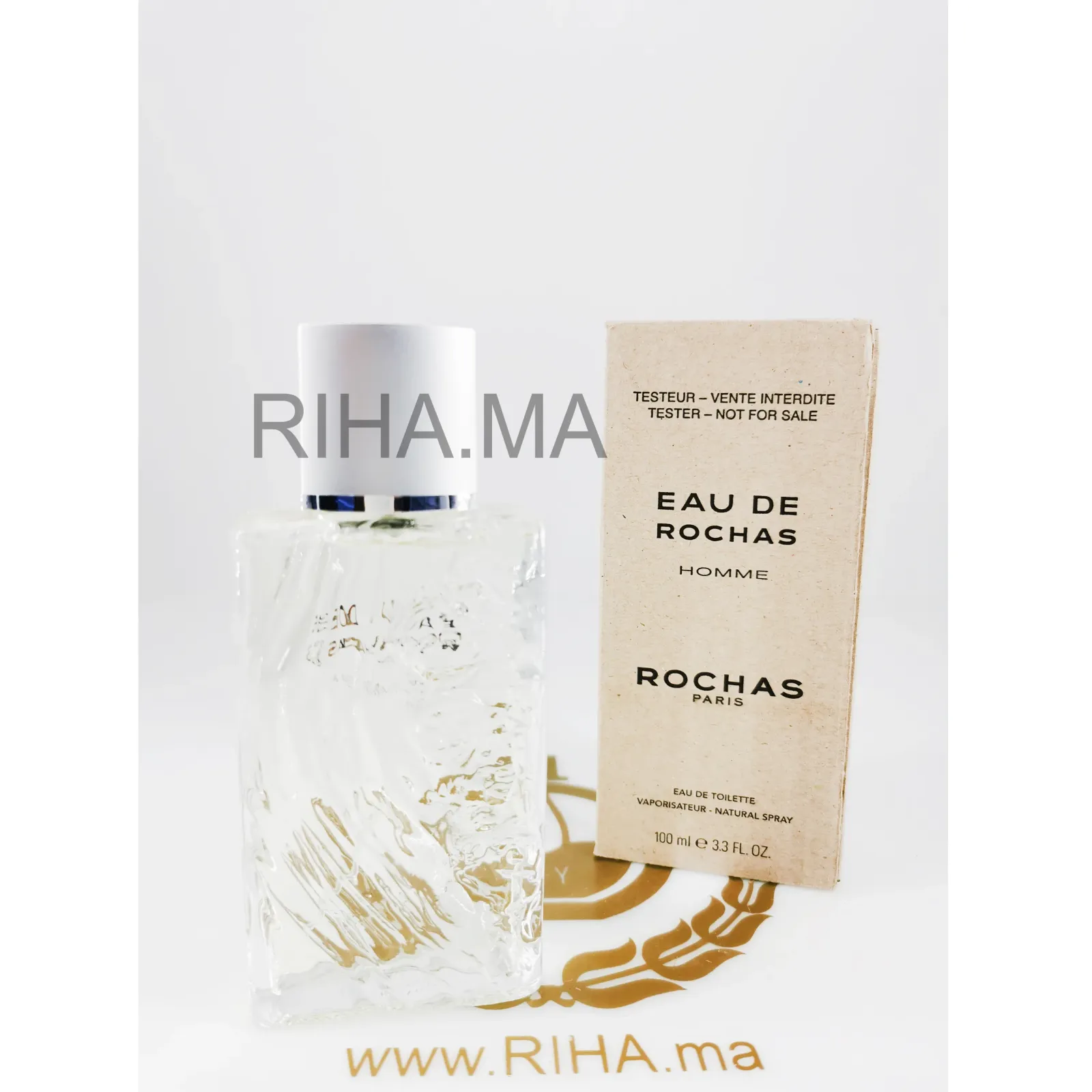 riha8 Eau de Rochas Homme pour homme -Rochas Rochas - parfum Maroc