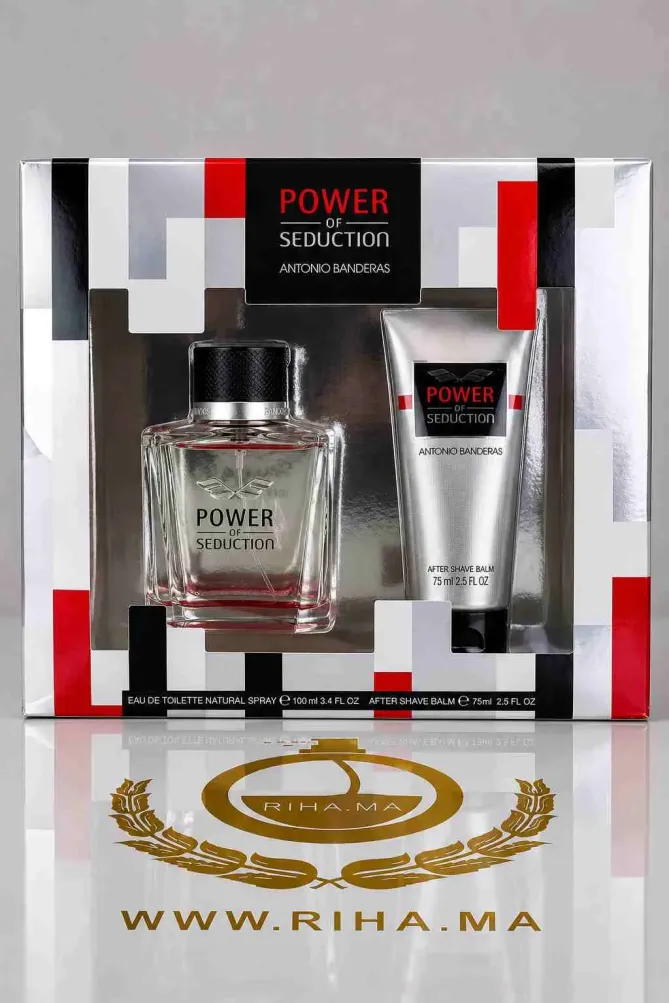 Antonio Banderas Coffret POWER OF SEDUCTION PRIX MAROC