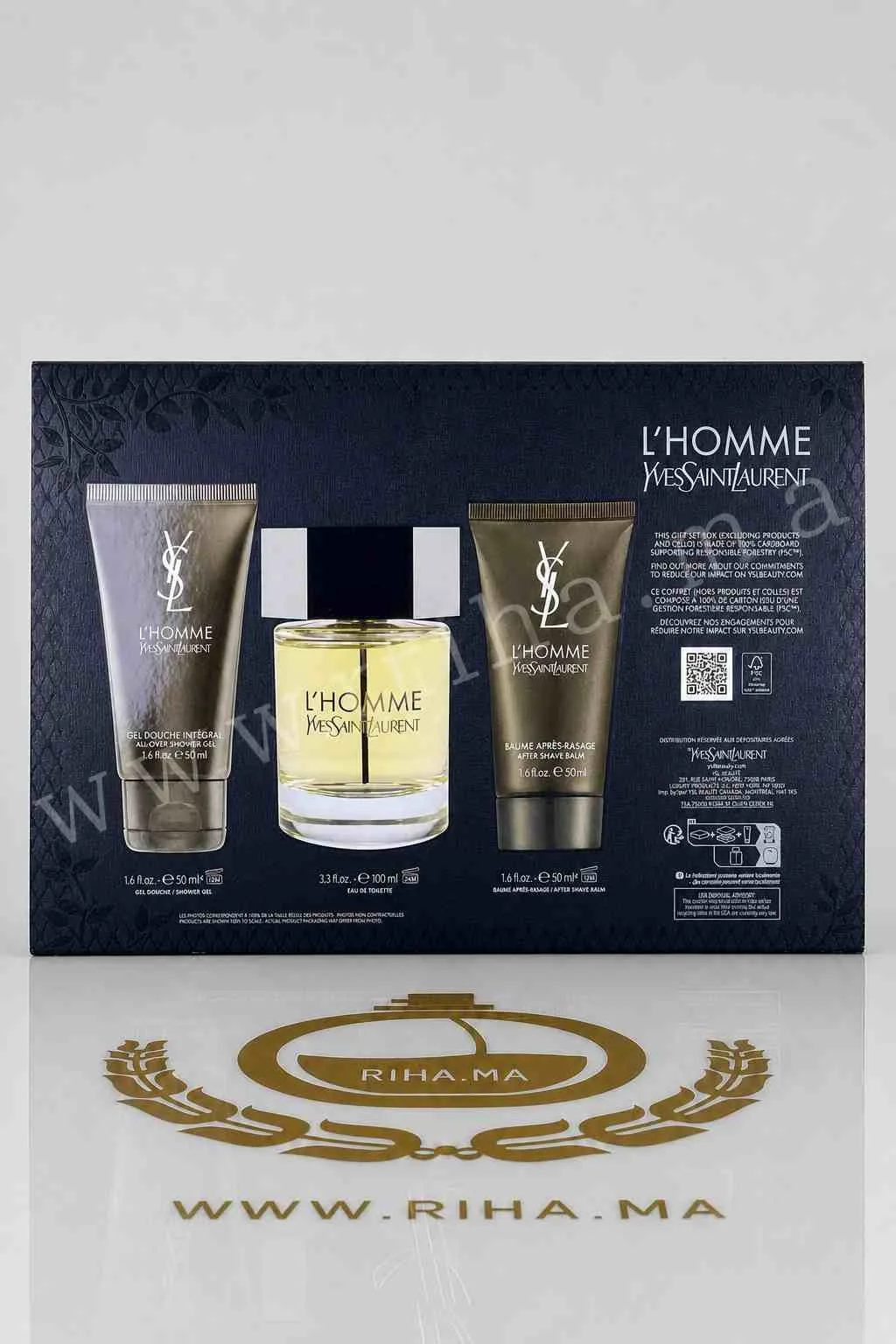 Coffret L'Homme de Yves Saint Laurent prix maroc (2) Coffret L'Homme de Yves Saint Laurent prix maroc (2)