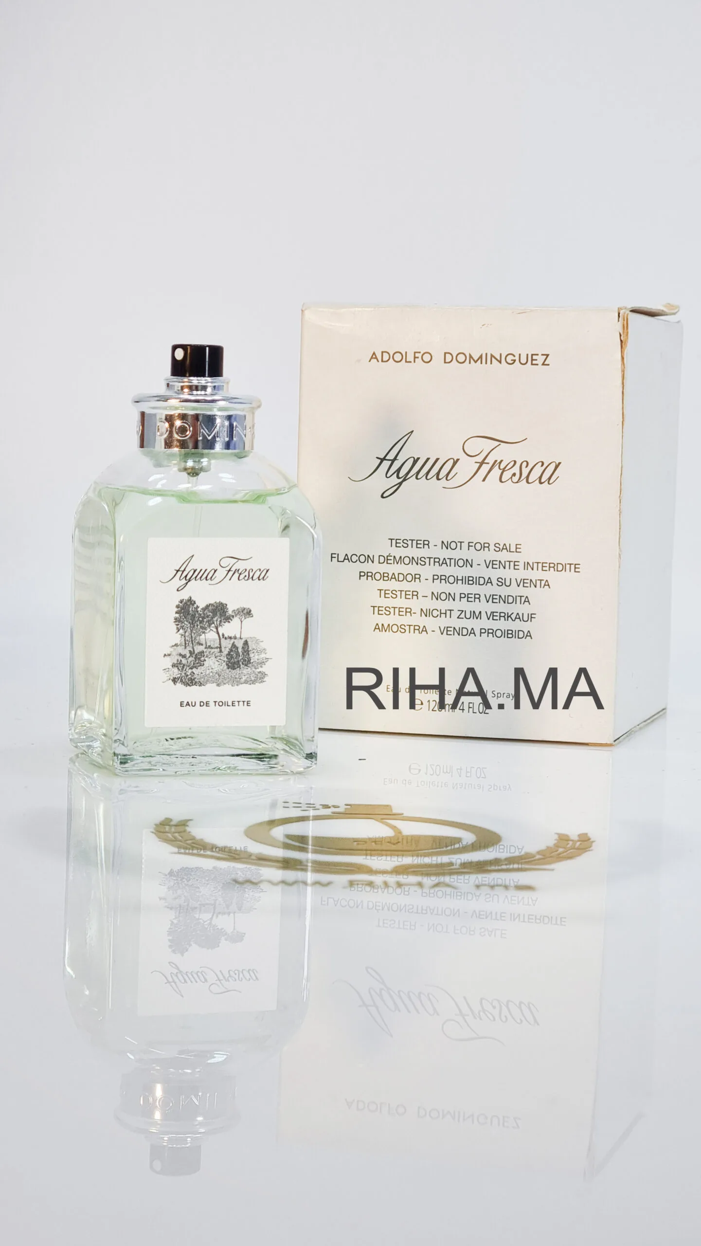 Agua Fresca AGUA FRESCA -ADOLFO DOMINGUEZ EAU DE TOILETTE-100ML POUR HOMME - parfum Maroc