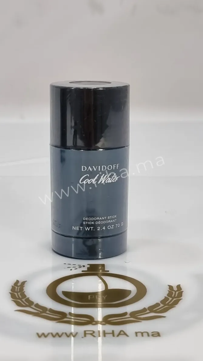 Davidoff Cool Water Déodorant Stick pour Homme – 70G davidoff - parfum Maroc