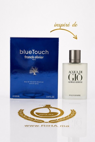 Blue Touch Franck Olivier eau de toilette pour lui 100ml