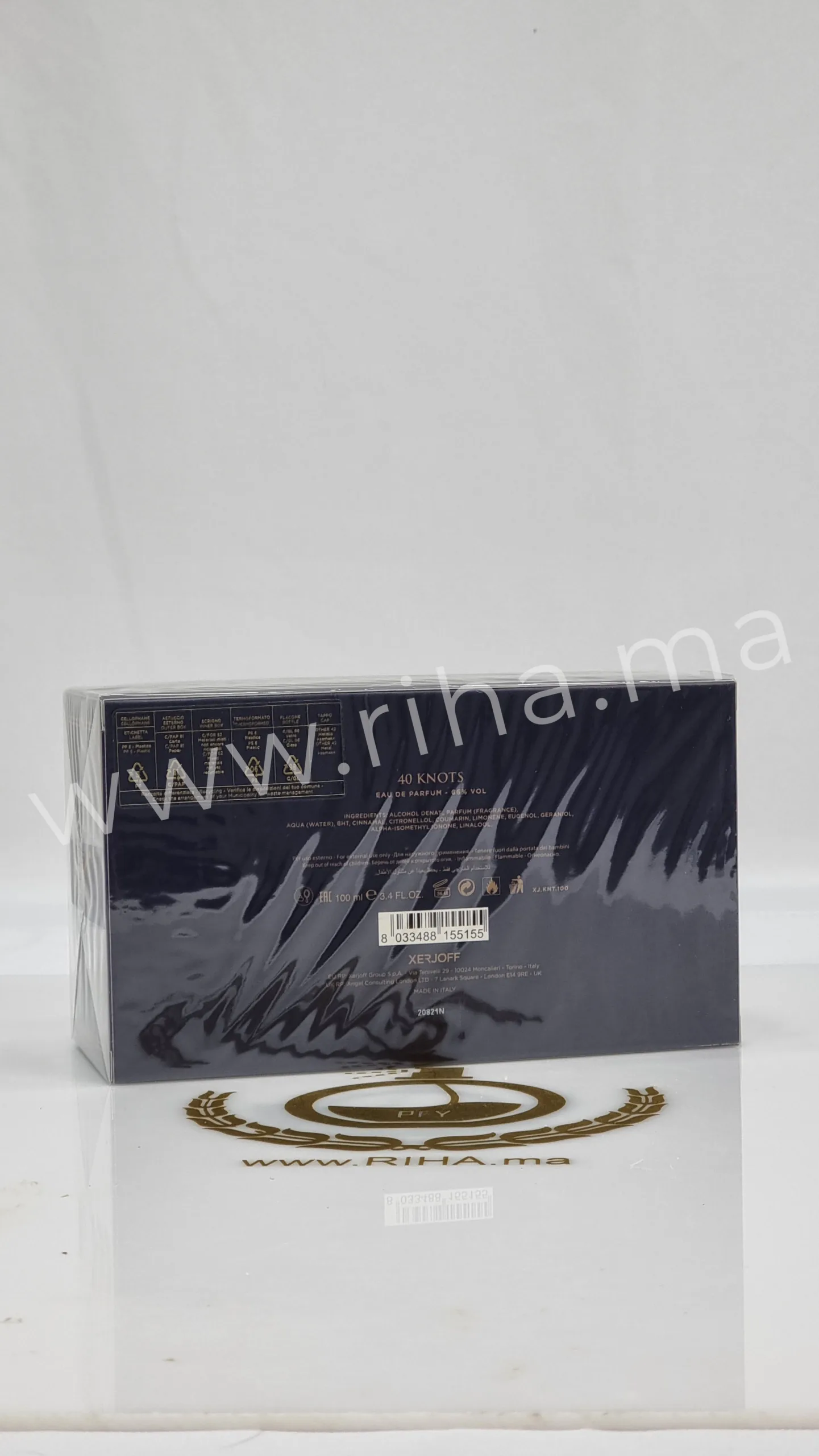 40 Knots Xerjoff 40 Knots Xerjoff eau de parfum pour homme 100ml Xerjoff - parfum Maroc