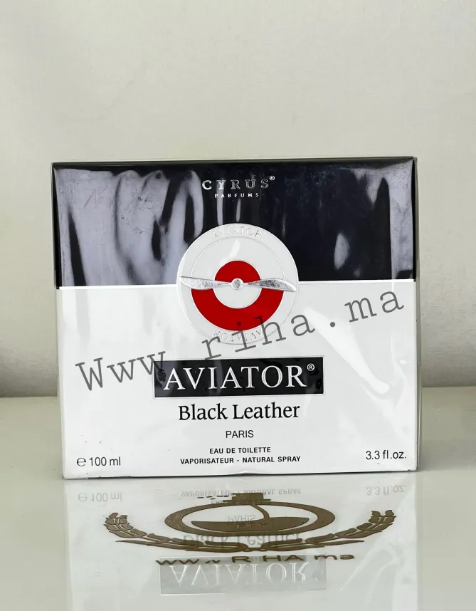 Aviator-Black-Leather-eau-de-toilette-pour-homme-100ml Aviator Black Leather eau de toilette pour homme - 100ml