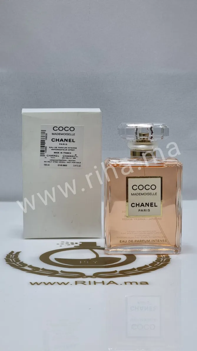 Coco Mademoiselle Intense testeur Coco Mademoiselle Intense Chanel Eau de parfum 100ml Tester Chanel - parfum Maroc