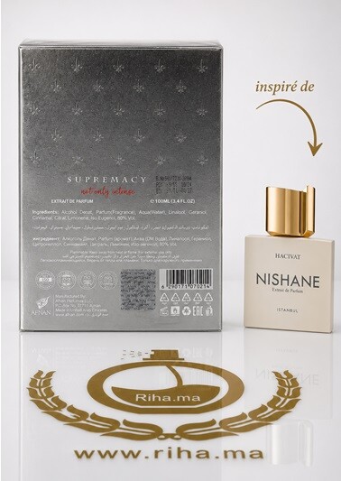 Supremacy Not Only Intense eau de parfum 100ml - Afnan inspiré de Nishane Hacivat Supremacy Not Only Intense eau de parfum 100ml - Afnan inspiré de Nishane Hacivat