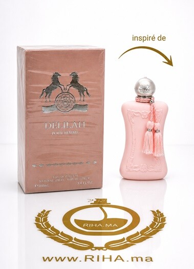Delilah eau de parfum 100ml pour femme - inspiré de delina de marly Delilah eau de parfum 100ml pour femme - inspiré de delina de marly
