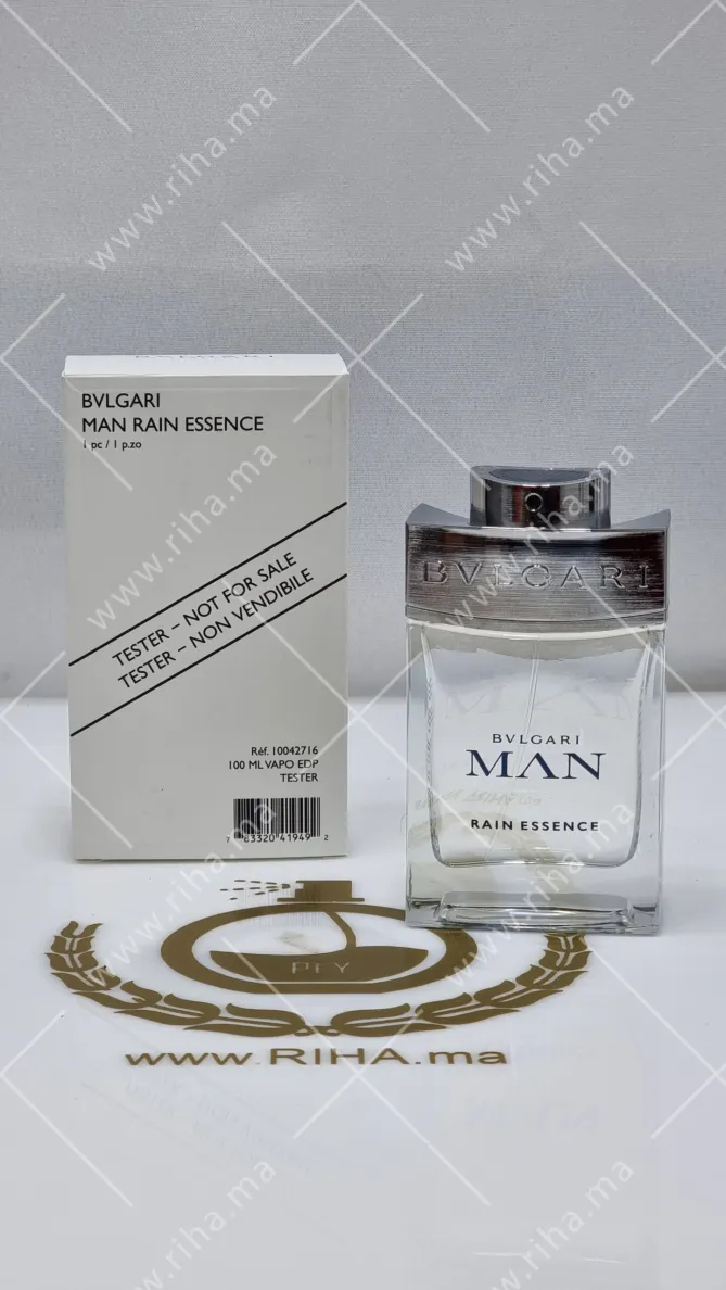 Bvlgari Man Rain Essence Bvlgari Man Rain Essence eau de parfum tester 100ml BVLGARI - parfum Maroc