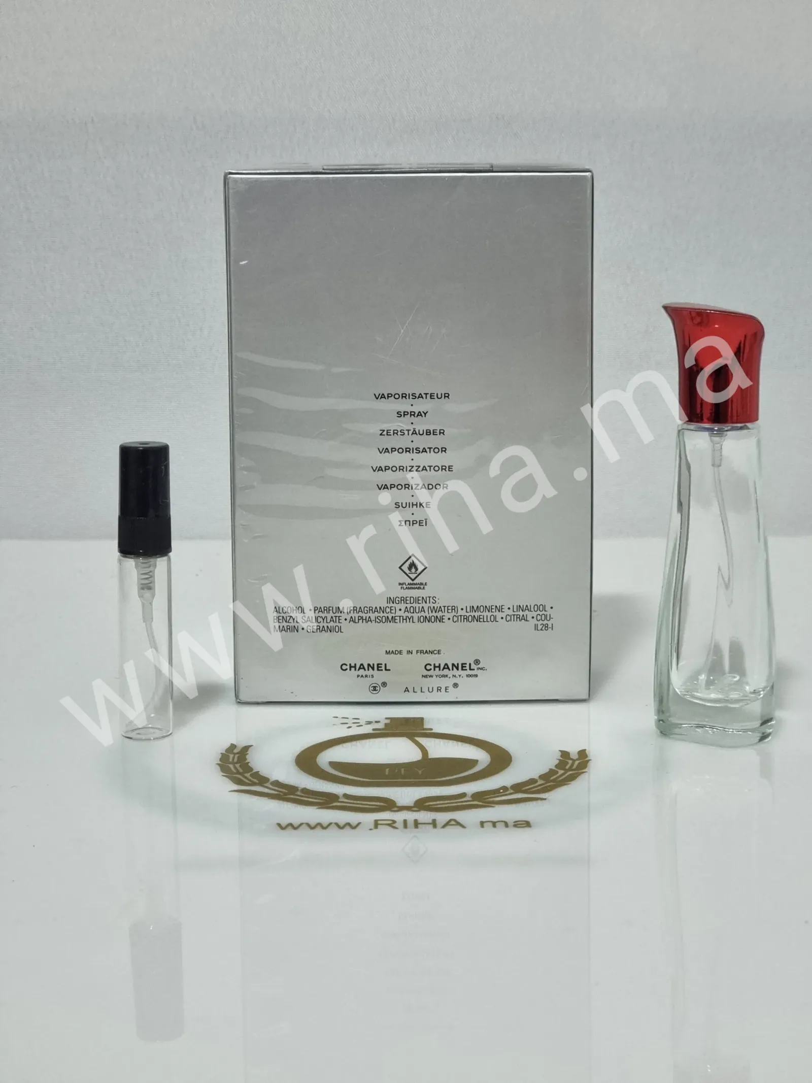 Allure Homme Sport Decantage Allure Homme Sport Eau toilette Chanel Chanel - parfum Maroc