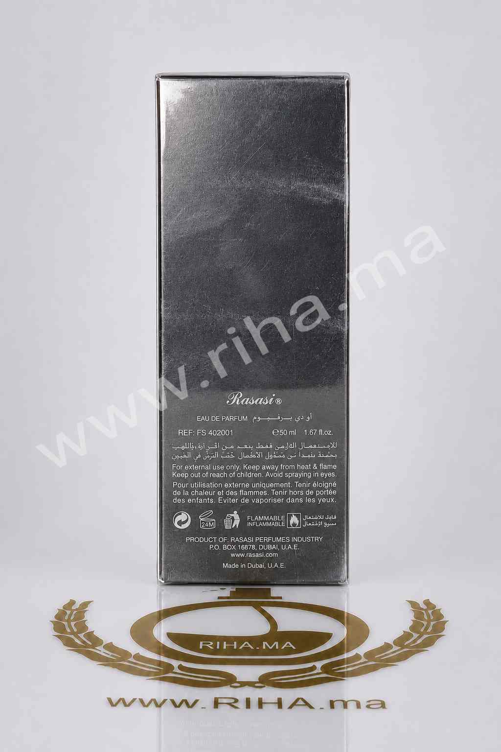Fattan فثان Rasasi eau de parfum 50ml Fattan فثان Rasasi eau de parfum 50ml
