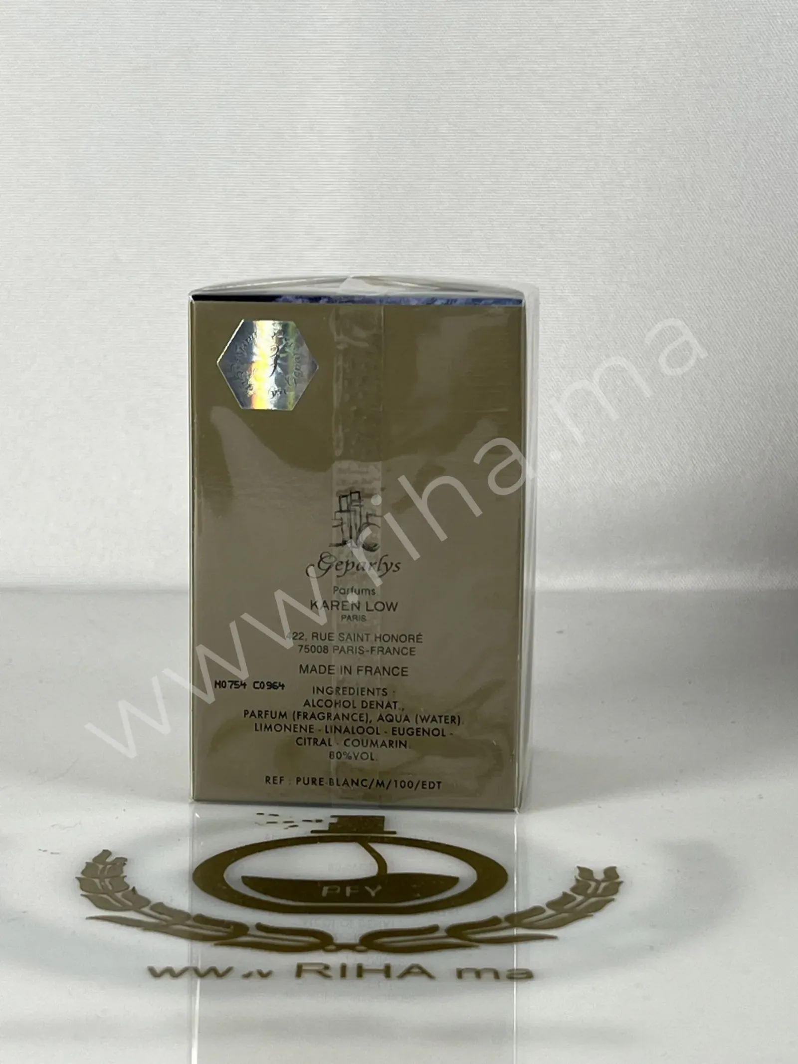 Pure Blanc For men Karen Low Pure Blanc For men Karen Low