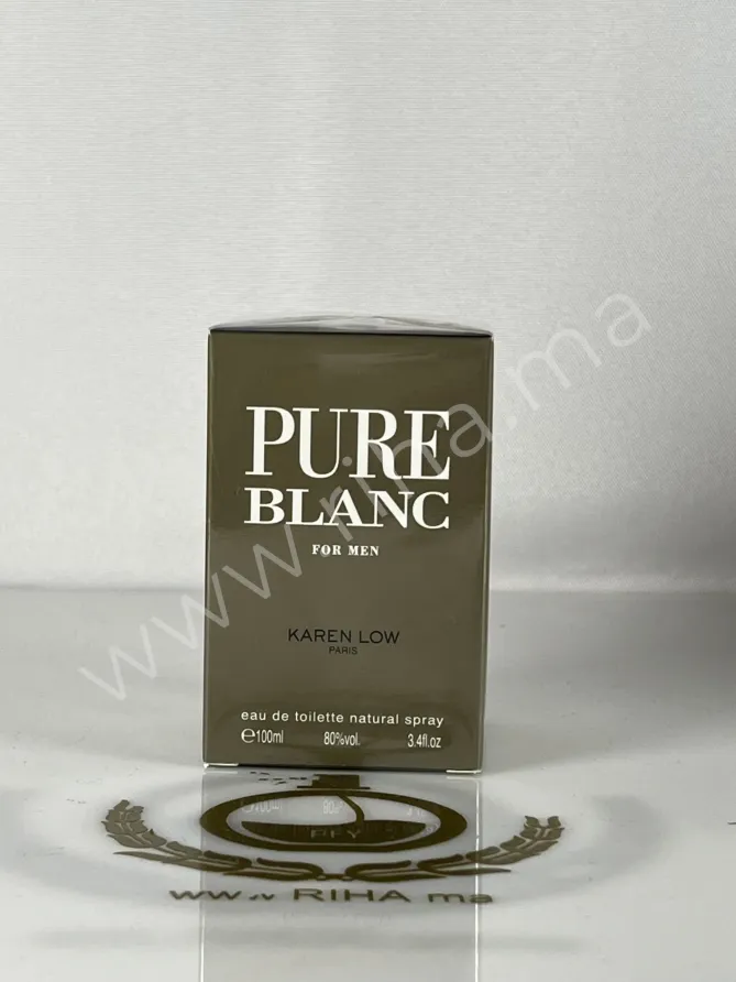 Pure Blanc For men Karen Low Pure Blanc For men Karen Low