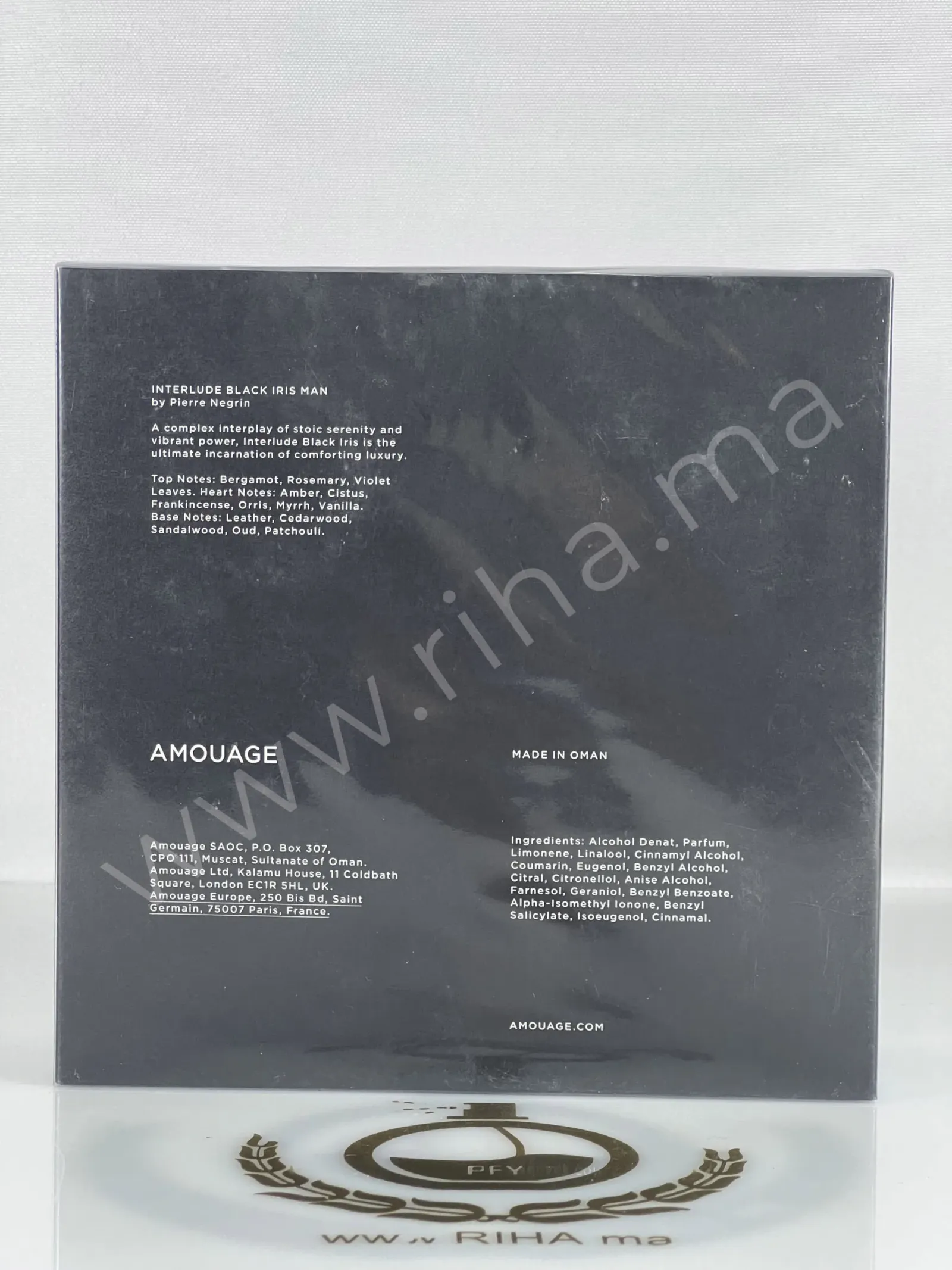 Amouage Interlude Black Iris Prix Maroc Amouage Interlude Black Iris Prix Maroc