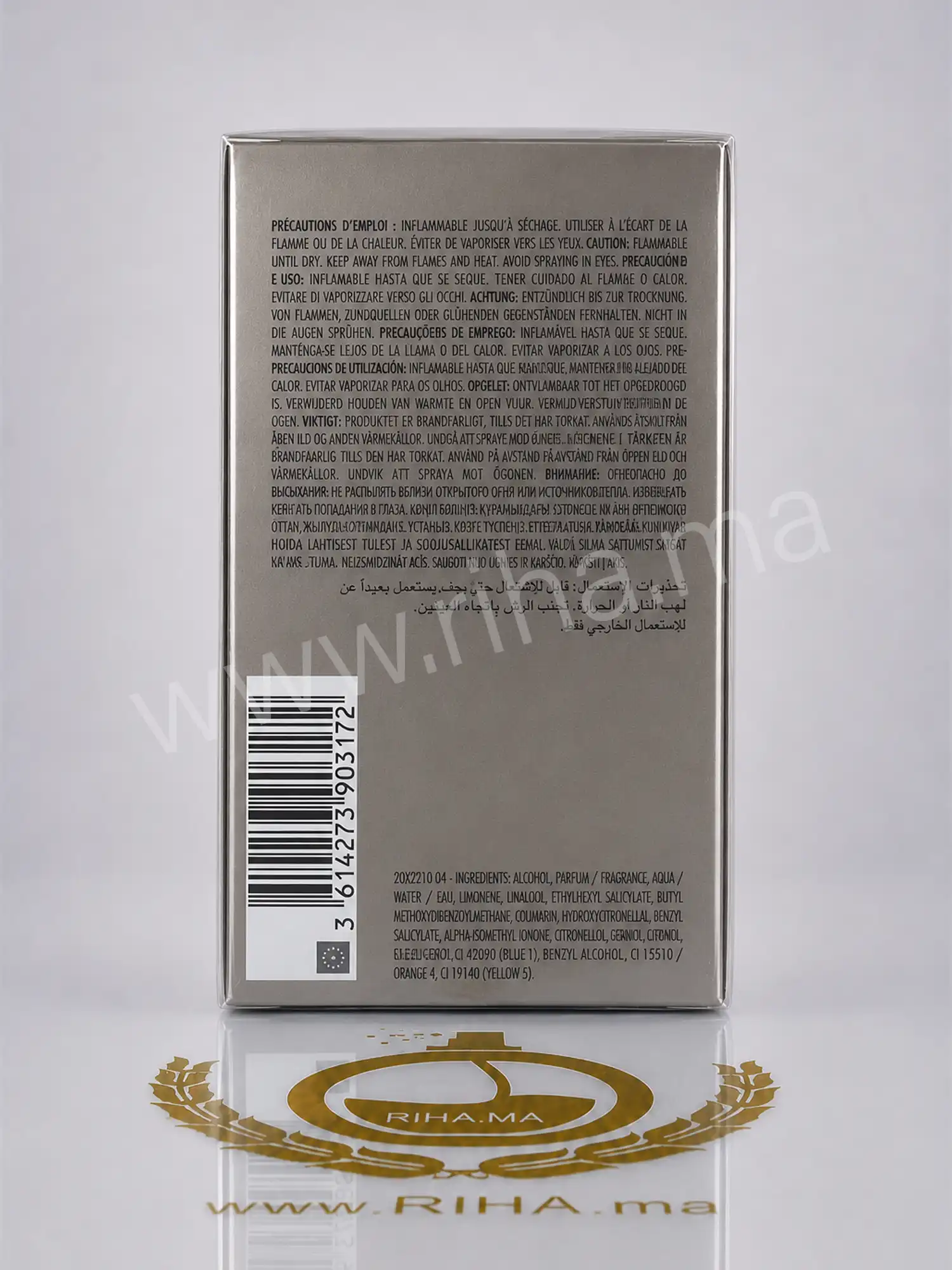 Azzaro Wanted Eau de Parfum Pour Homme 100ml — photo 2 Flacon de parfum Azzaro Wanted sur fond sombre élégant — vue 2