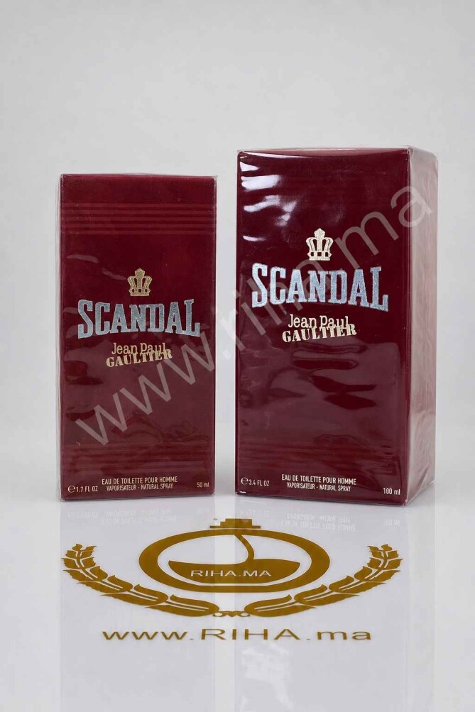 Scandal Jean Paul Gaultier Eau de Toilette Pour Homme 50ml 100ml Flacon scandal jean paul gaultier eau de toilette homme sur fond sombre élégant