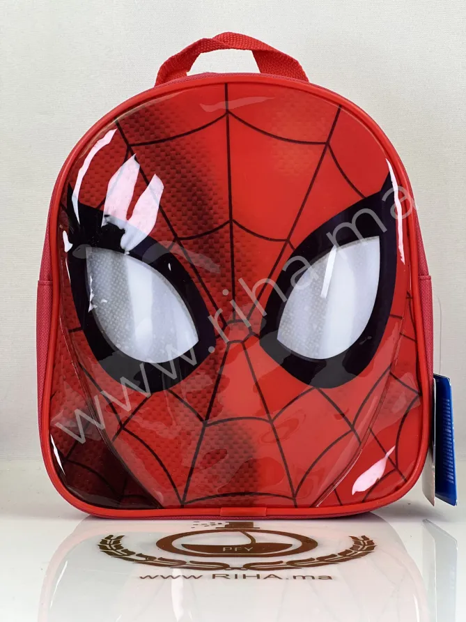 Spider-man Eau de Toilette et Gel Douche Spider-man — Flacon de parfum spider man avec gel douche sur fond bleu