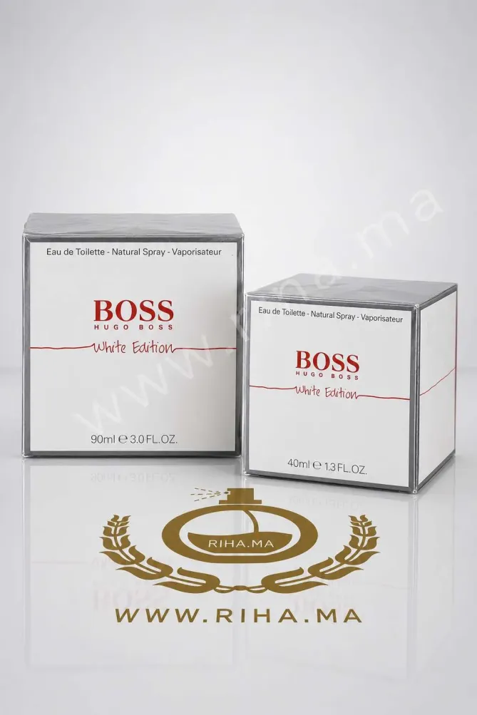 Flacon de Hugo Boss Boss In Motion White eau de toilette pour homme