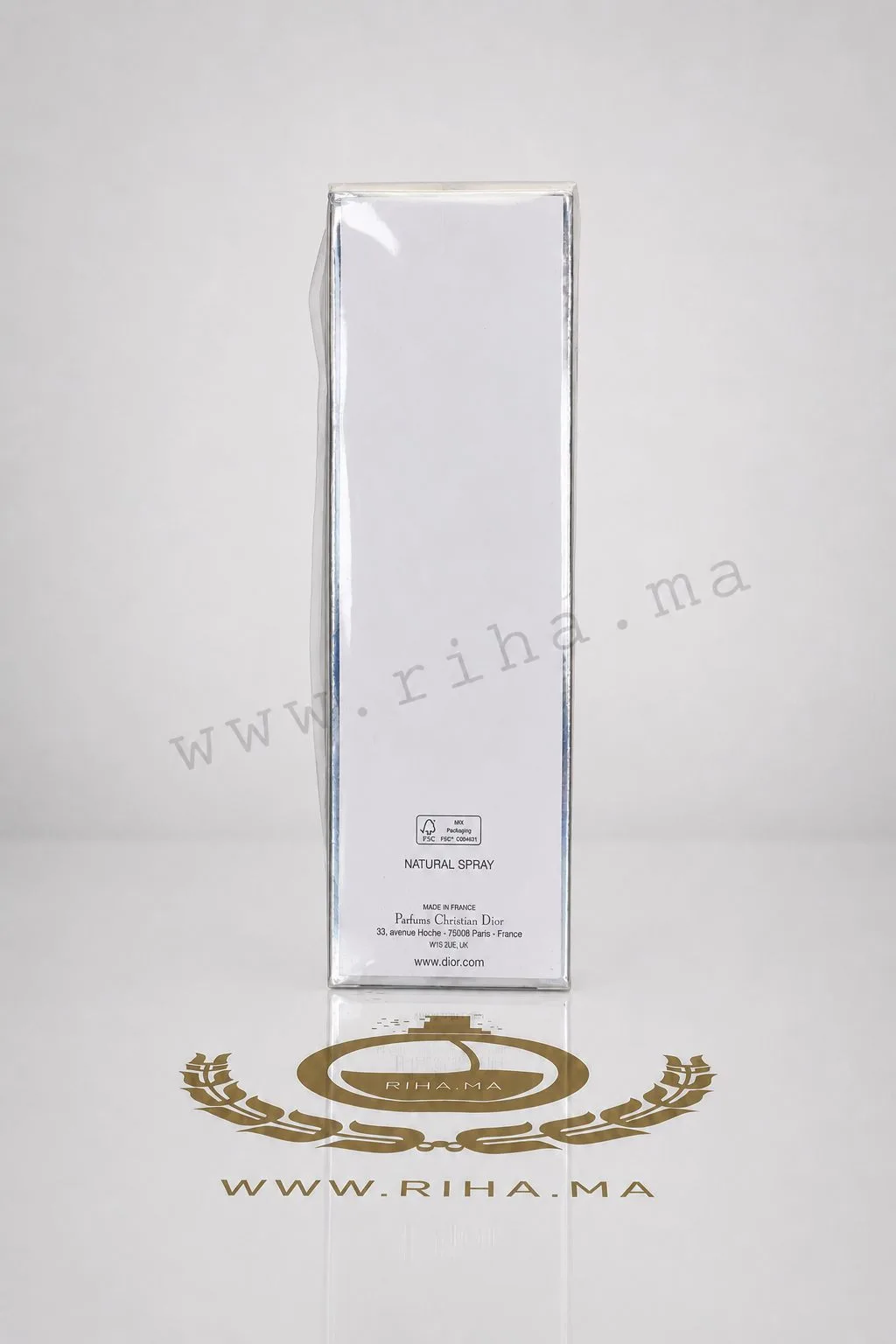 Dior Addict Eau Fraiche Eau de Toilette Pour Femme 100ml — photo 2 Flacon de parfum Dior Addict Eau Fraiche sur fond clair élégant — vue 2