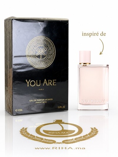 YOU ARE GEPARLYS – inspiré de Burberry Her