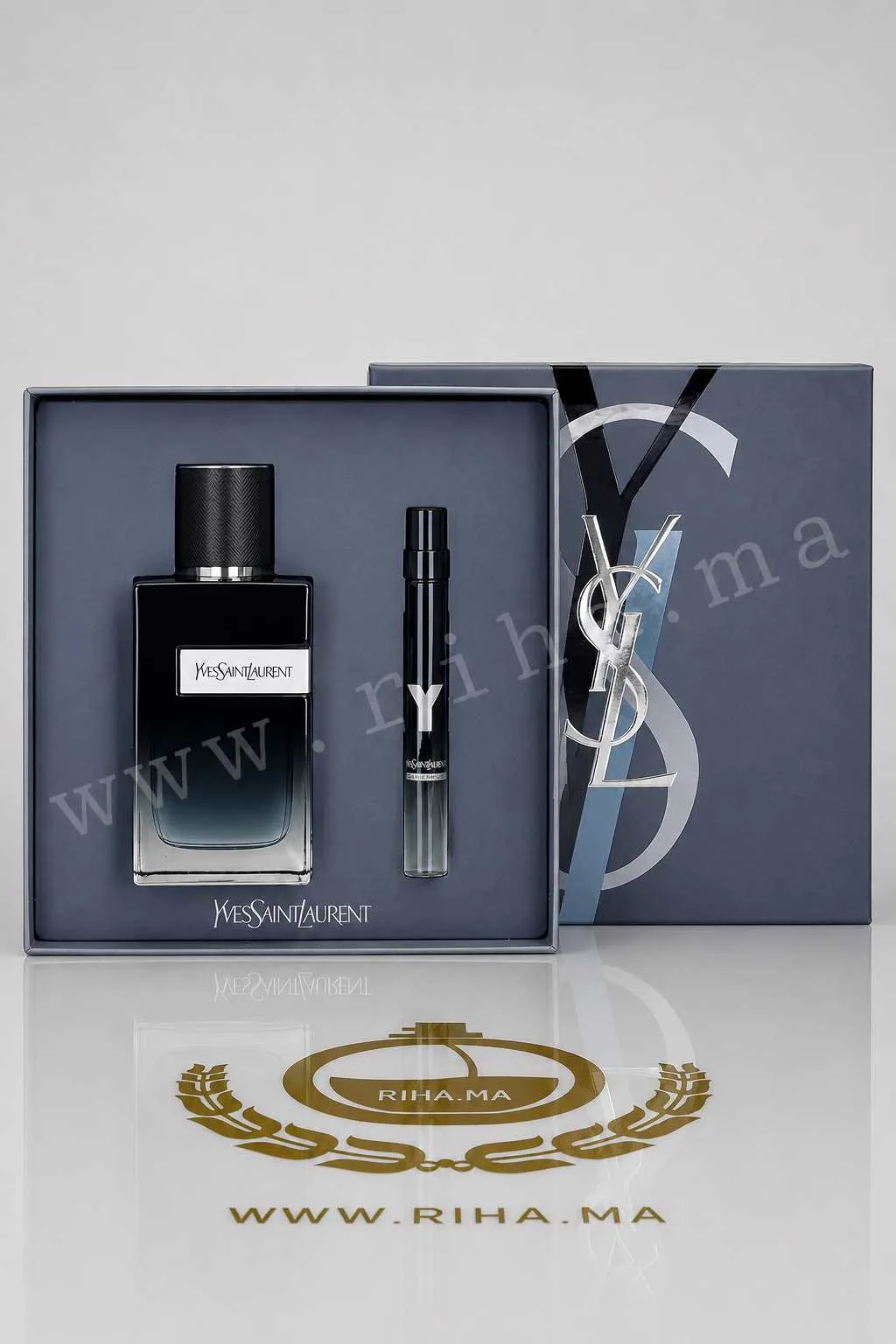 Coffret Cadeaux Y Eau de Parfum Yves Saint Laurent Pour Homme 100ml — photo 2 Coffret cadeau Y Eau de Parfum Yves Saint Laurent 100ml — vue 2