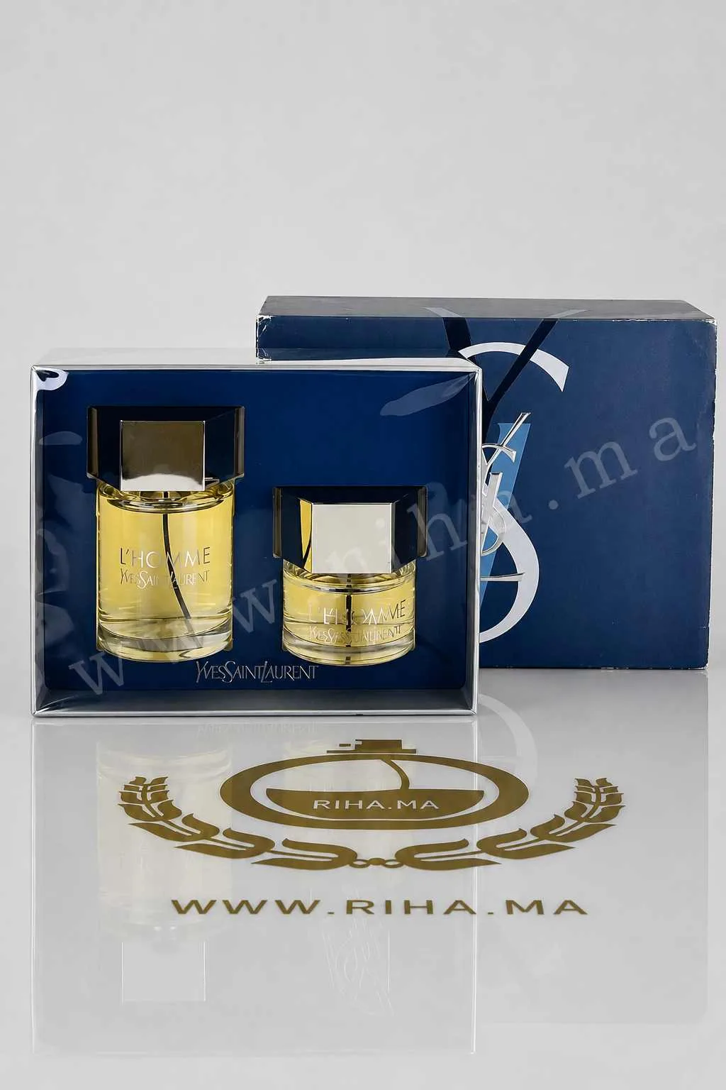 Coffret L’Homme Eau de Toilette Yves Saint Laurent Pour Homme 100ml Authentic — photo 2 coffret lhomme — Coffret cadeau L'Homme Yves Saint Laurent eau de toilette 100ml — vue 2