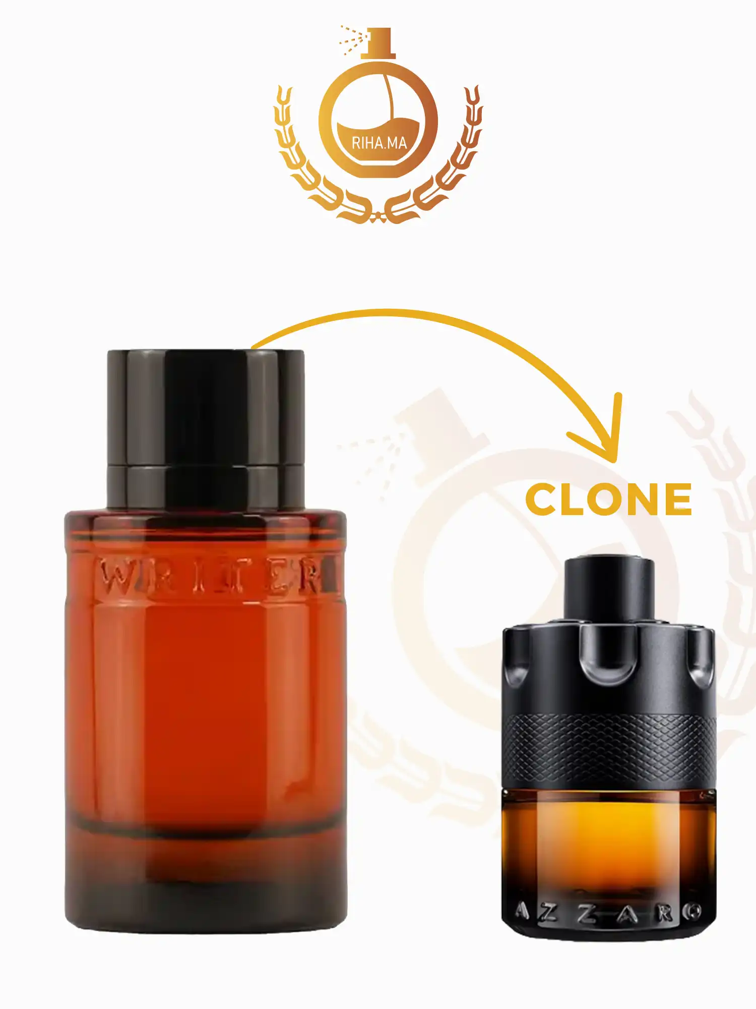 Writer Anonymous Cyrus Parfum Homme 100ml — photo 2 Flacon de Writer Anonymous Cyrus parfum homme 100ml sur fond sombre — vue 2